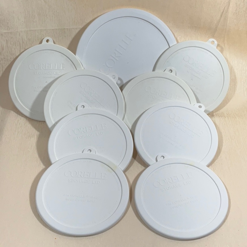 Corelle Storage Cereal Soup & Qt Lids Set of 9
